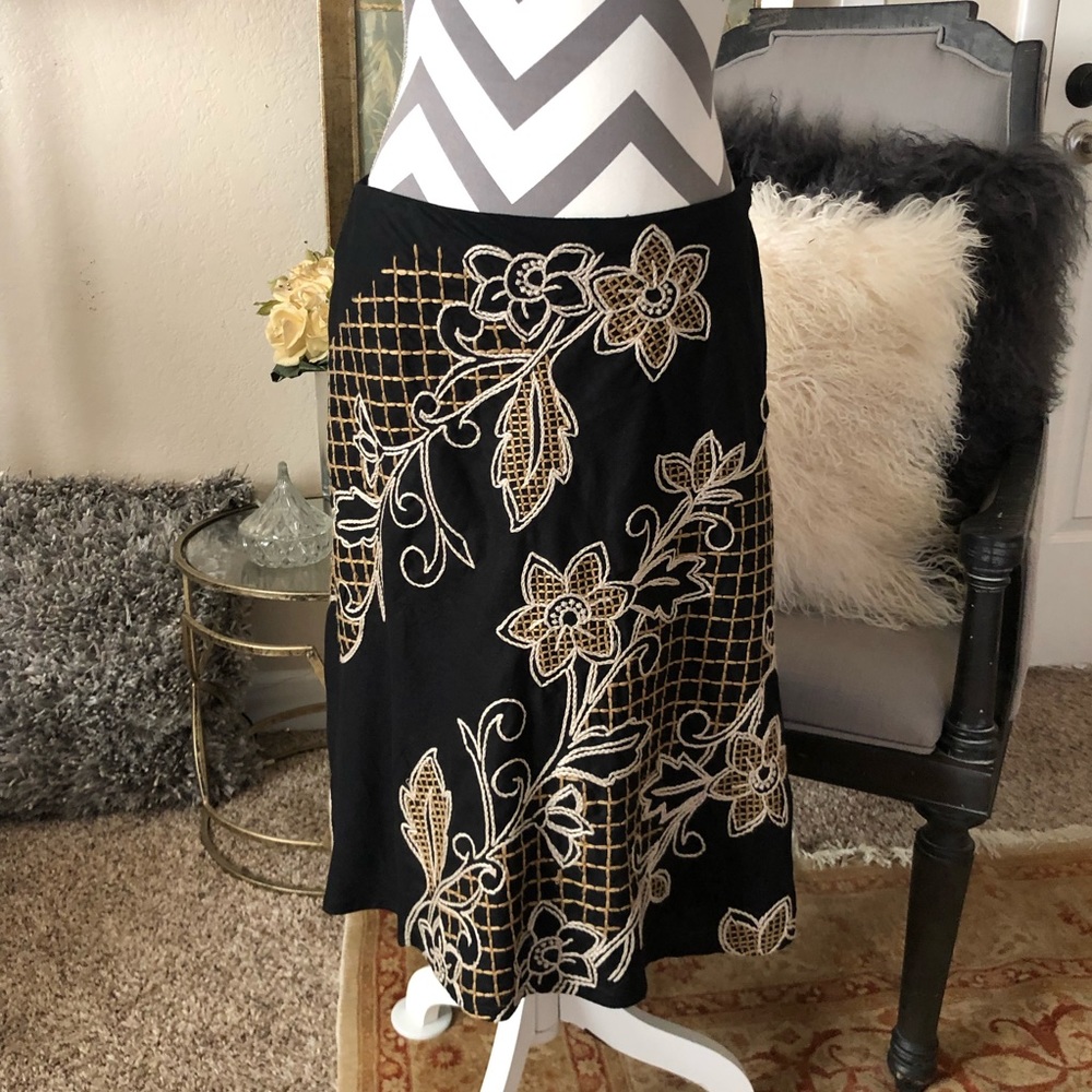 Autograph New York skirt floral black